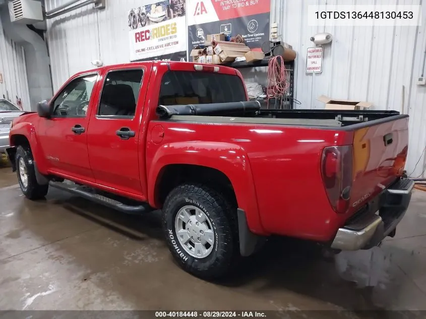 1GTDS136448130453 2004 GMC Canyon Sle