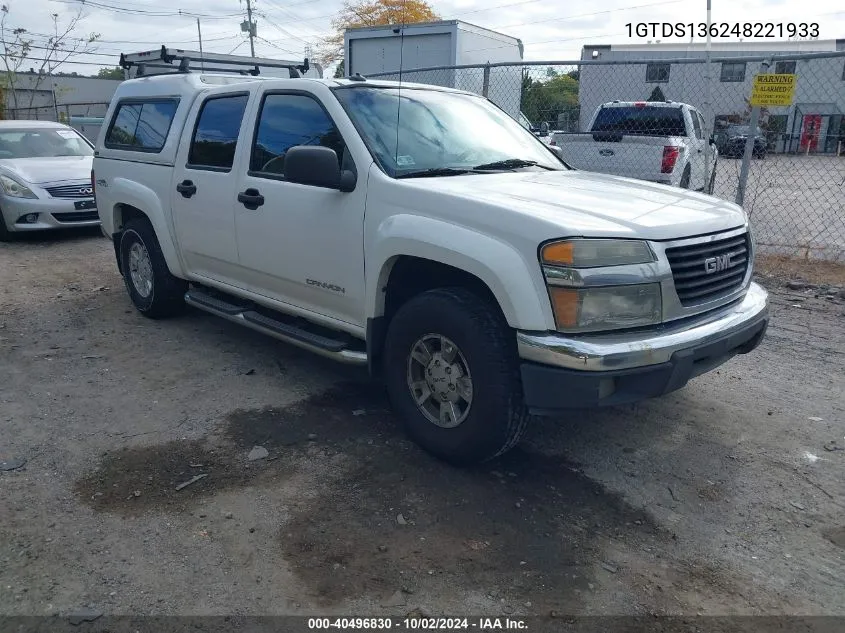 1GTDS136248221933 2004 GMC Canyon Sle