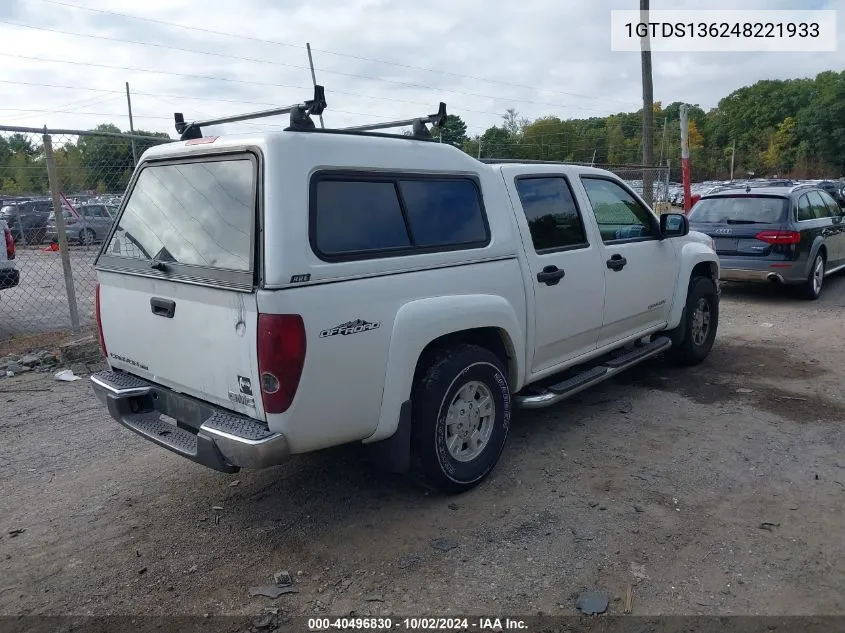 1GTDS136248221933 2004 GMC Canyon Sle