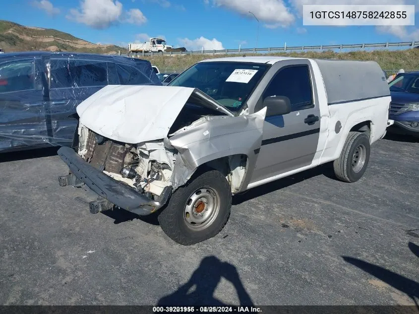 1GTCS148758242855 2005 GMC Canyon Fleet