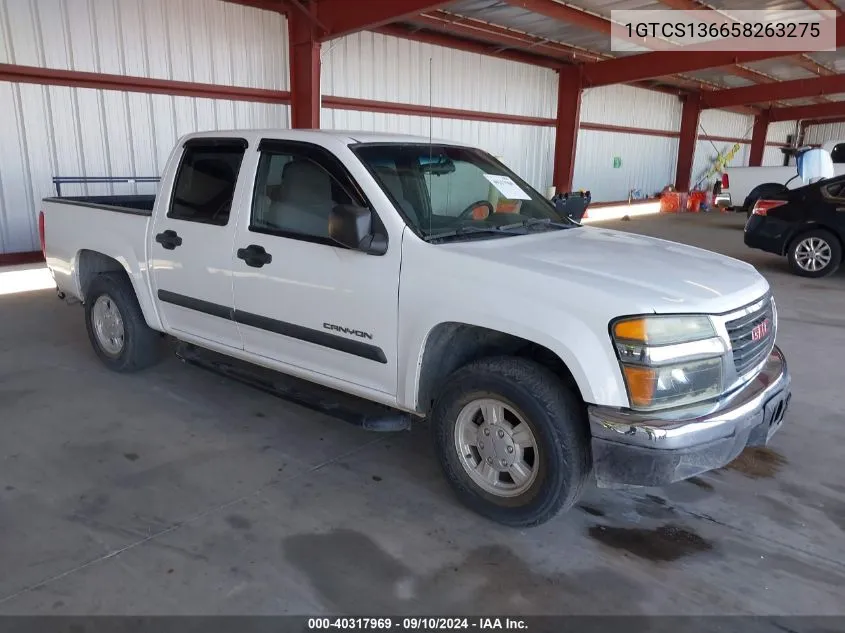 1GTCS136658263275 2005 GMC Canyon Sle