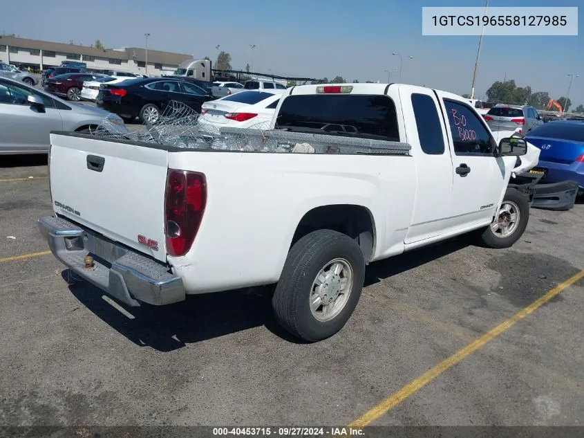 1GTCS196558127985 2005 GMC Canyon Sle