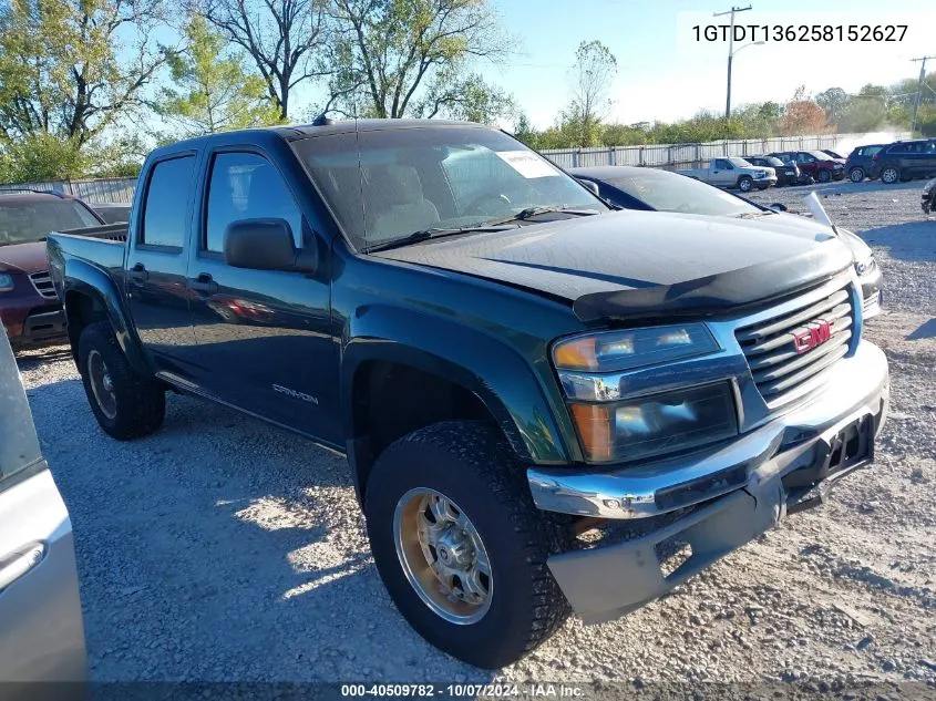 1GTDT136258152627 2005 GMC Canyon Sle