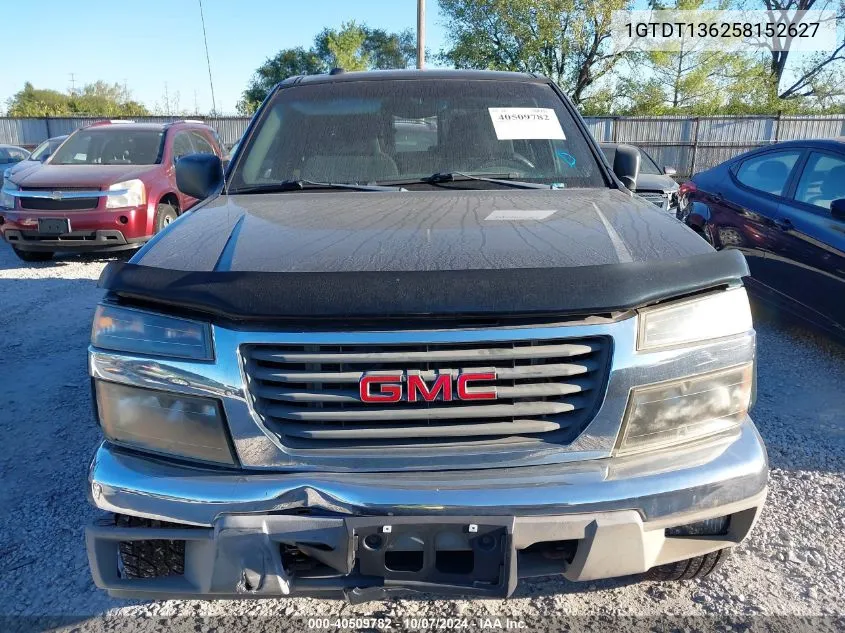 1GTDT136258152627 2005 GMC Canyon Sle