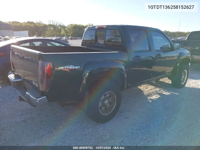 1GTDT136258152627 2005 GMC Canyon Sle