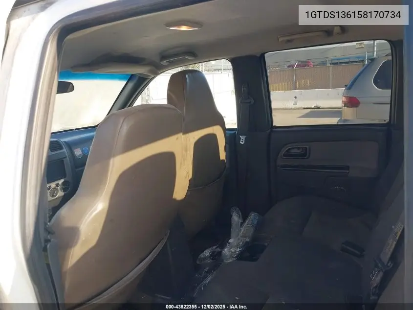 1GTDS136158170734 2005 GMC Canyon Sle
