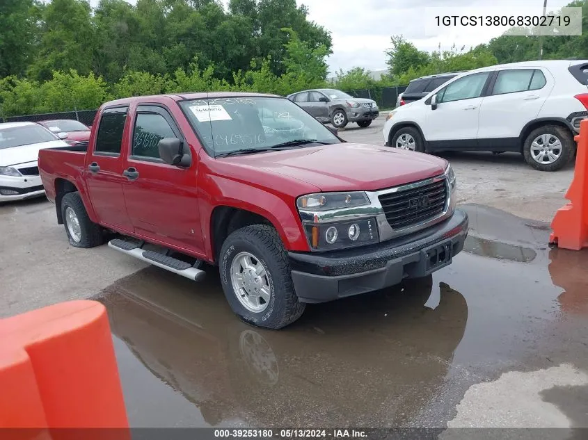 1GTCS138068302719 2006 GMC Canyon Sle1