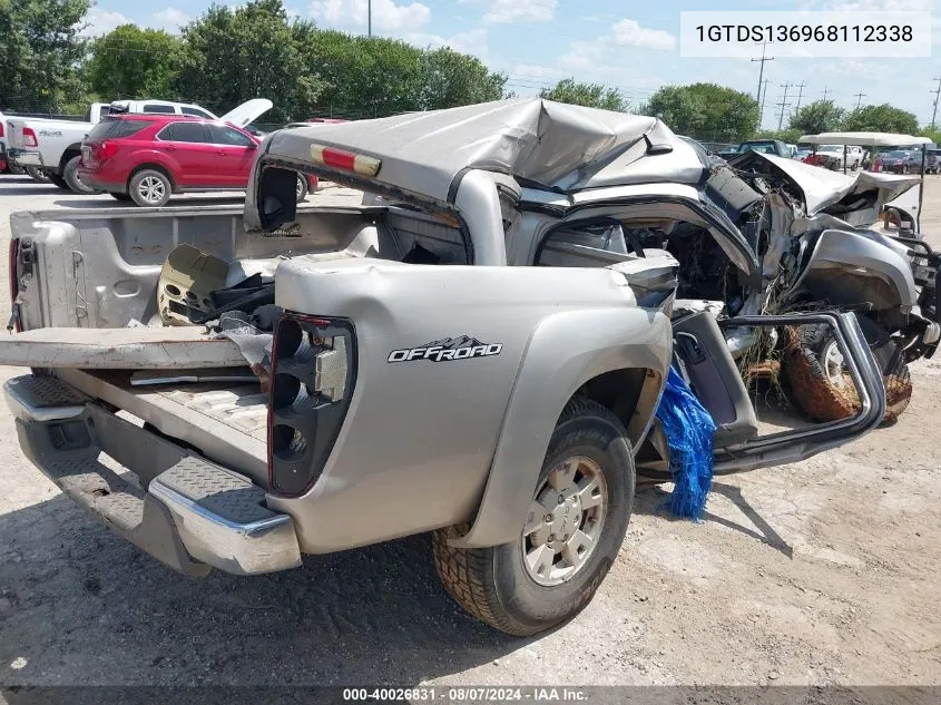 1GTDS136968112338 2006 GMC Canyon Sle2