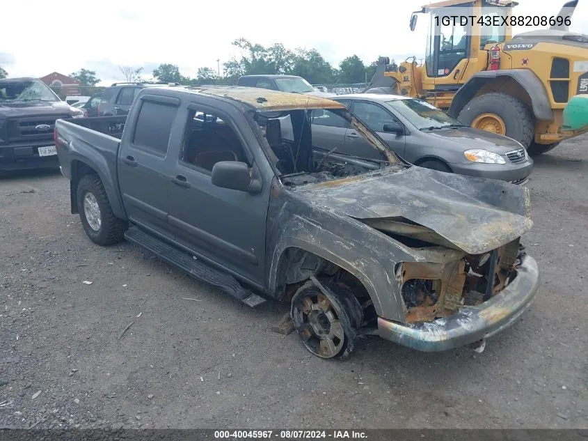 1GTDT43EX88208696 2008 GMC Canyon Sle2