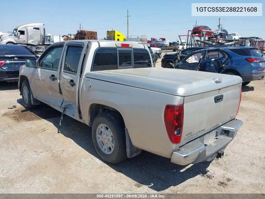 1GTCS53E288221608 2008 GMC Canyon Slt