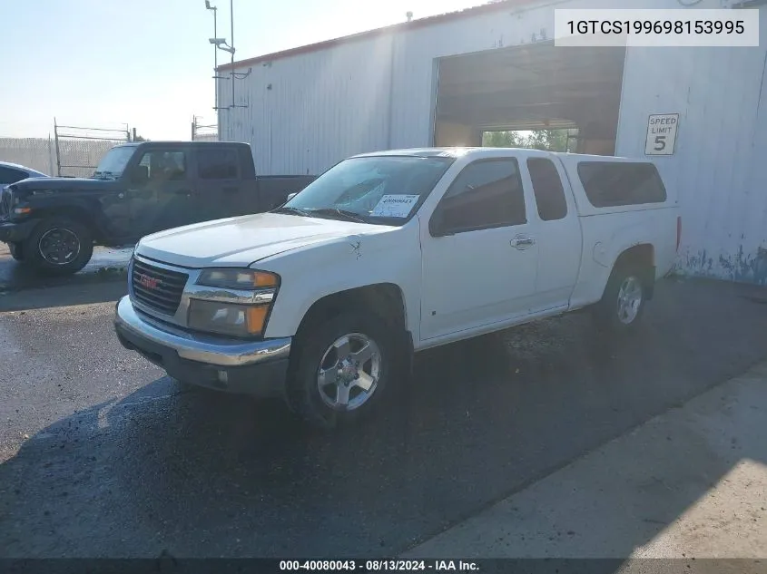 1GTCS199698153995 2009 GMC Canyon Sle1/Value Package/Work Truck