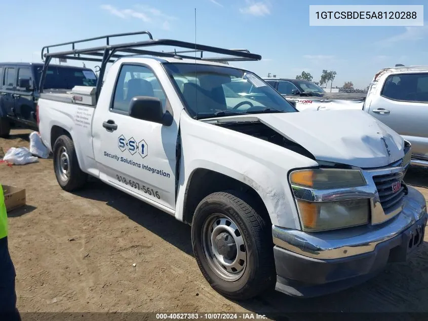 1GTCSBDE5A8120288 2010 GMC Canyon