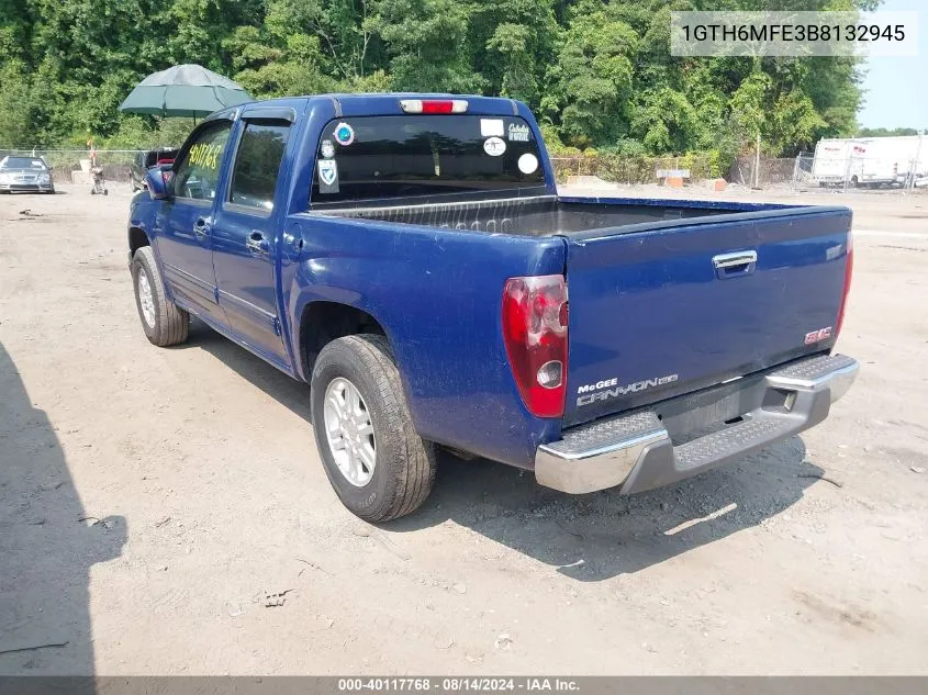 1GTH6MFE3B8132945 2011 GMC Canyon Sle1