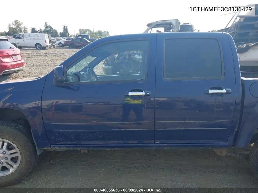 1GTH6MFE3C8136429 2012 GMC Canyon Sle