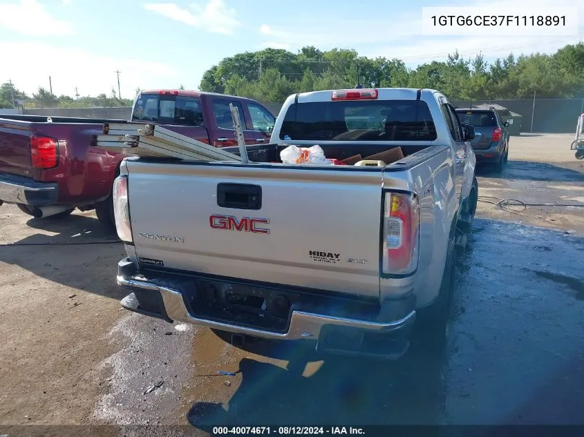 1GTG6CE37F1118891 2015 GMC Canyon Slt