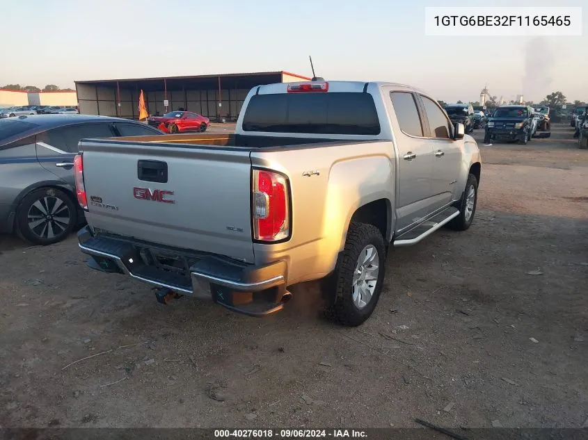 1GTG6BE32F1165465 2015 GMC Canyon Sle