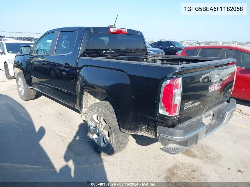 1GTG5BEA6F1182058 2015 GMC Canyon Sle