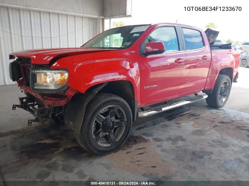 1GTG6BE34F1233670 2015 GMC Canyon Sle