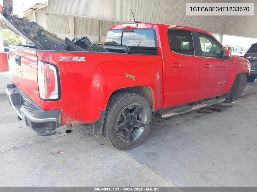 1GTG6BE34F1233670 2015 GMC Canyon Sle