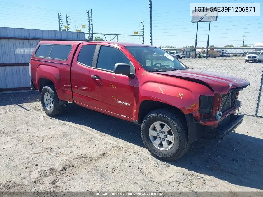 1GTH5AE39F1206871 2015 GMC Canyon