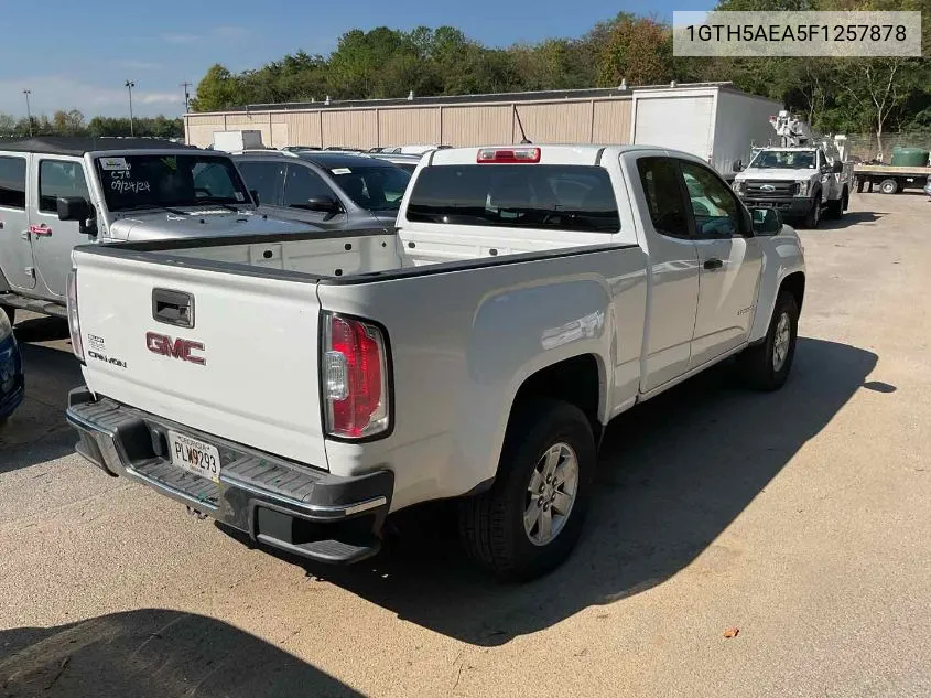 1GTH5AEA5F1257878 2015 GMC Canyon