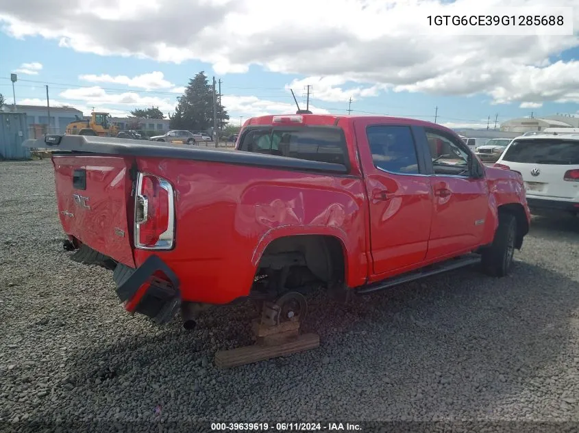 1GTG6CE39G1285688 2016 GMC Canyon Sle