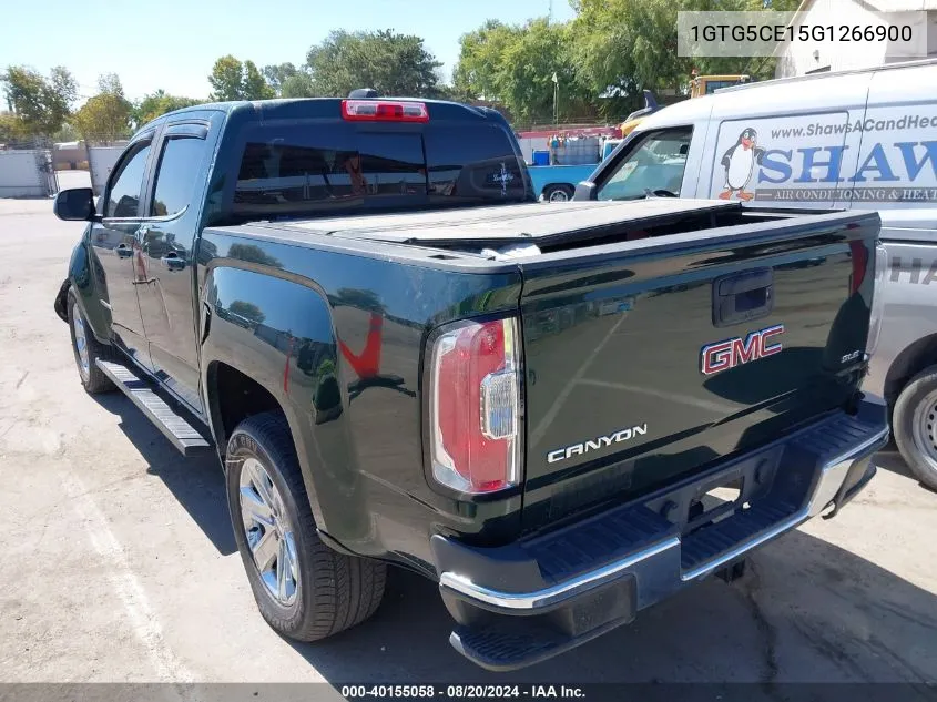 1GTG5CE15G1266900 2016 GMC Canyon Sle