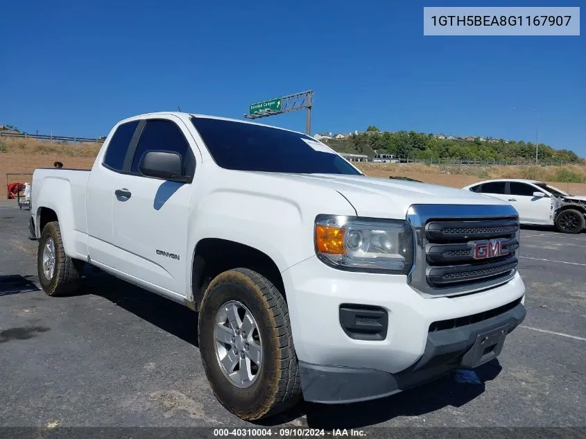 1GTH5BEA8G1167907 2016 GMC Canyon