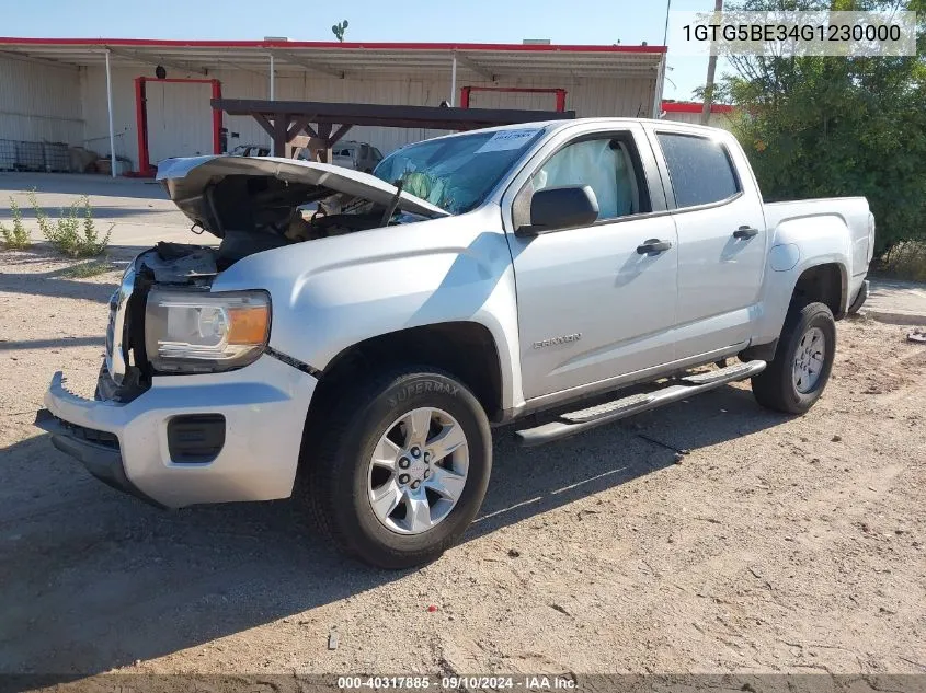 1GTG5BE34G1230000 2016 GMC Canyon