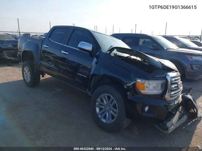 1GTP6DE19G1366615 2016 GMC Canyon Slt