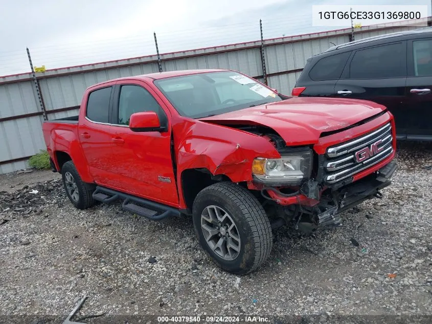 1GTG6CE33G1369800 2016 GMC Canyon Sle