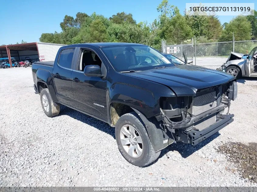 1GTG5CE37G1131919 2016 GMC Canyon Sle