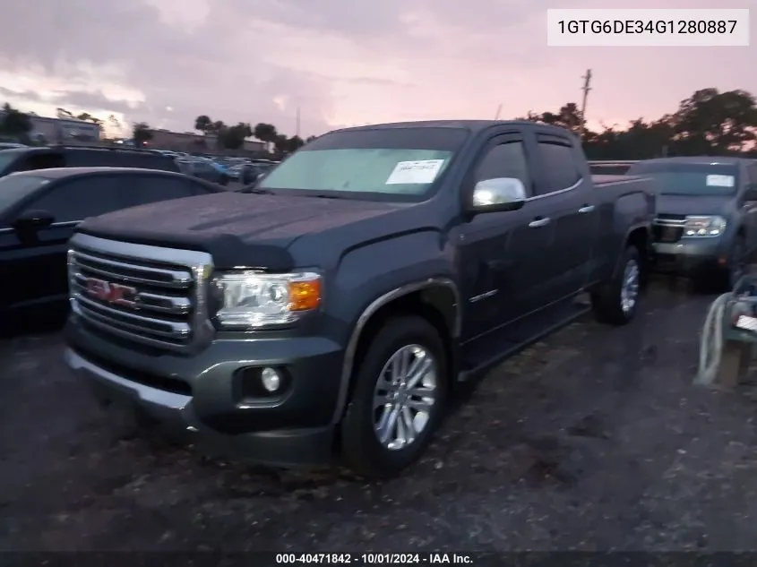 1GTG6DE34G1280887 2016 GMC Canyon Slt