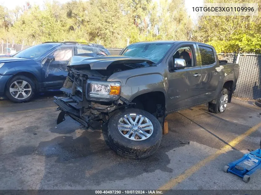 1GTG6DE3XG1109996 2016 GMC Canyon Slt