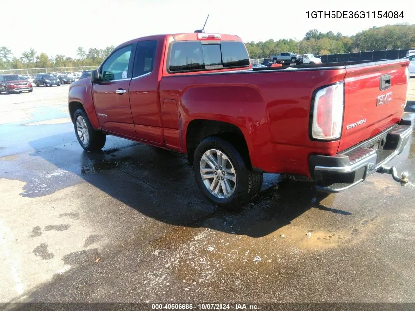 1GTH5DE36G1154084 2016 GMC Canyon Slt