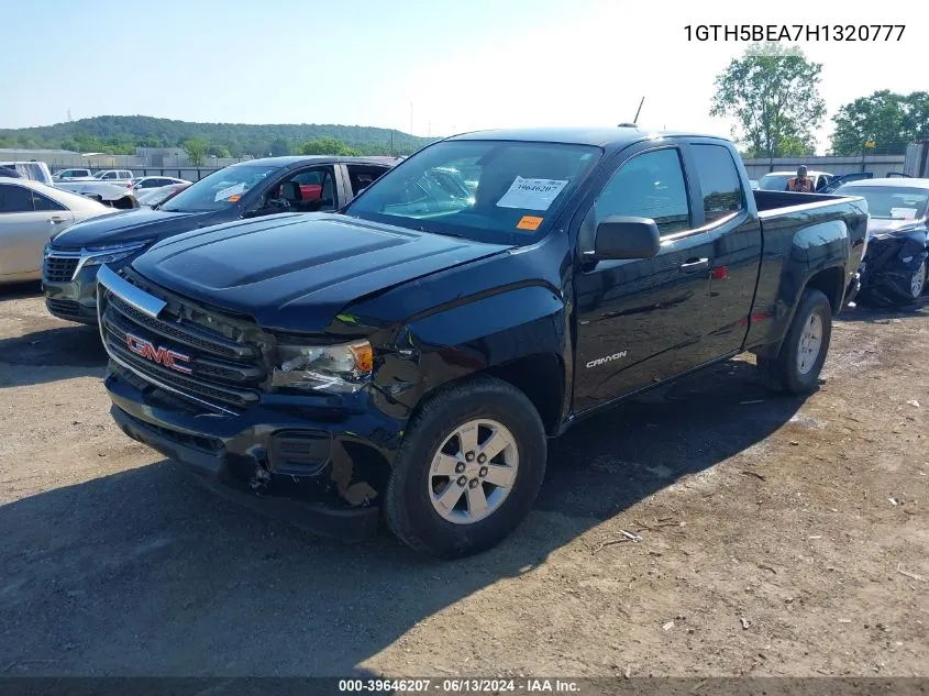 1GTH5BEA7H1320777 2017 GMC Canyon