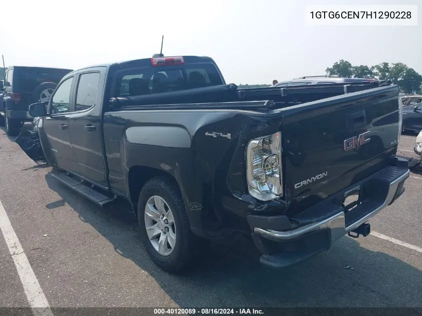 1GTG6CEN7H1290228 2017 GMC Canyon Sle