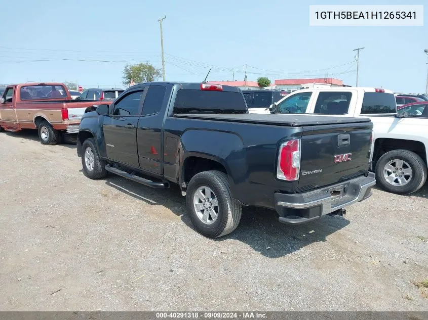 1GTH5BEA1H1265341 2017 GMC Canyon