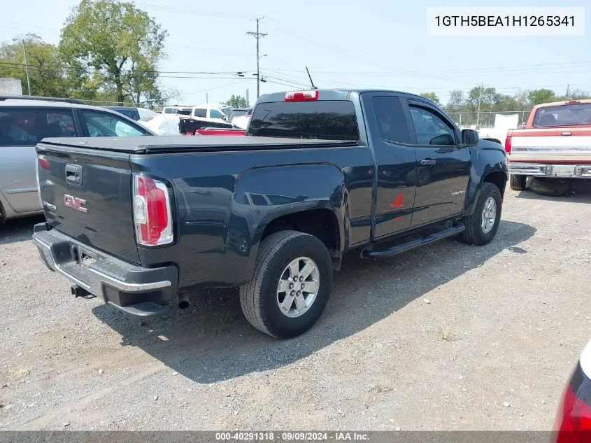 1GTH5BEA1H1265341 2017 GMC Canyon