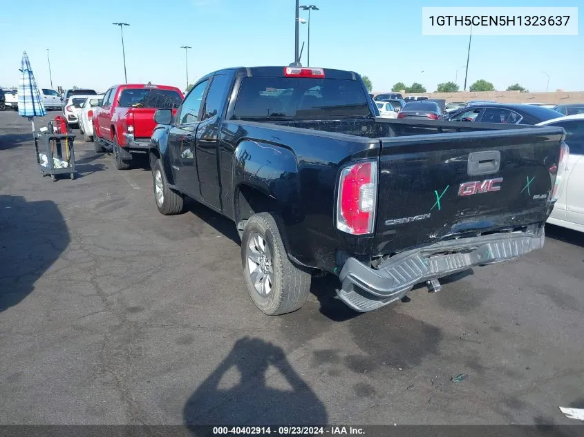 1GTH5CEN5H1323637 2017 GMC Canyon Sle