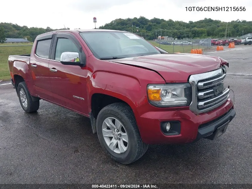 1GTG6CEN5H1215656 2017 GMC Canyon Sle