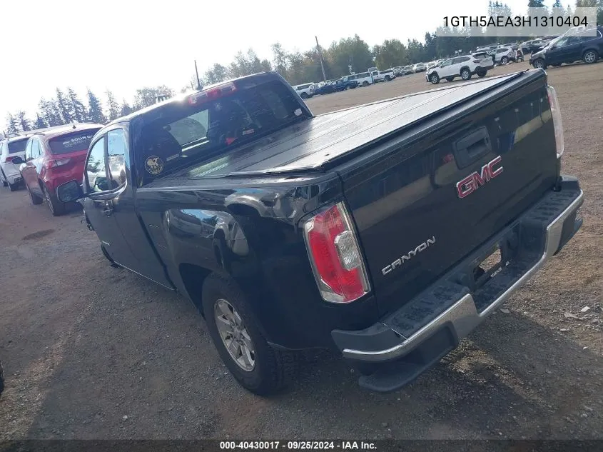 1GTH5AEA3H1310404 2017 GMC Canyon Sl