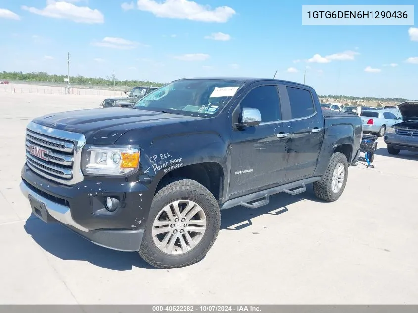 1GTG6DEN6H1290436 2017 GMC Canyon Slt