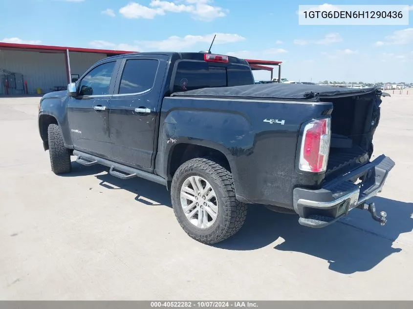 1GTG6DEN6H1290436 2017 GMC Canyon Slt