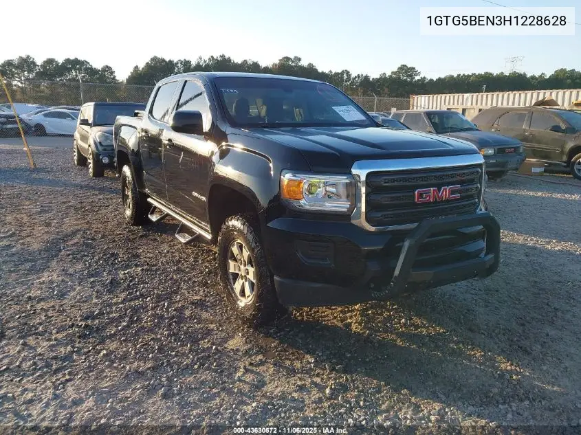 1GTG5BEN3H1228628 2017 GMC Canyon