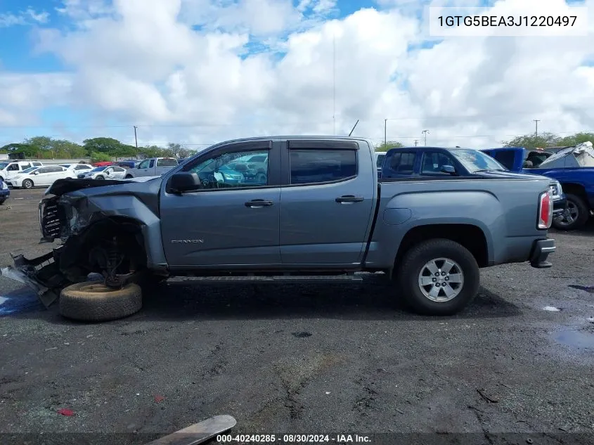 1GTG5BEA3J1220497 2018 GMC Canyon