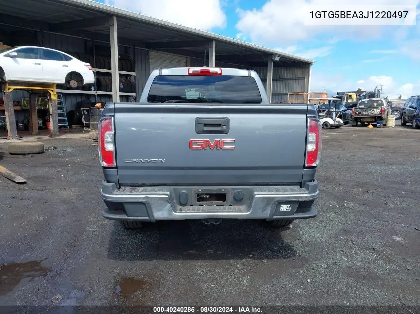 1GTG5BEA3J1220497 2018 GMC Canyon