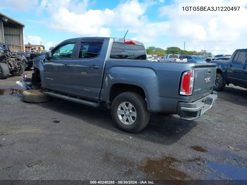 1GTG5BEA3J1220497 2018 GMC Canyon