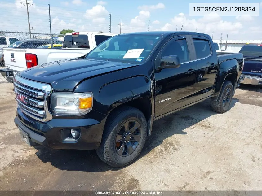 1GTG5CEN2J1208334 2018 GMC Canyon Sle