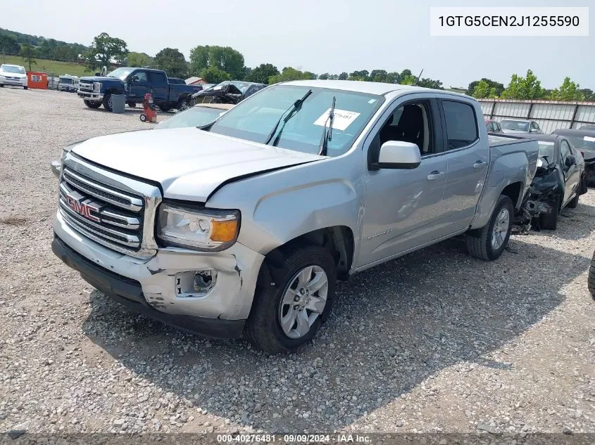 1GTG5CEN2J1255590 2018 GMC Canyon Sle